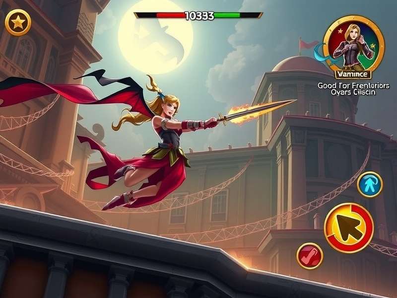 Warrioress Mace Dominance gameplay screenshot